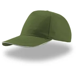 Atlantis Unisex 5-Panel Kappe 'Start Five Sandwich' Klassische Cap SFSW
