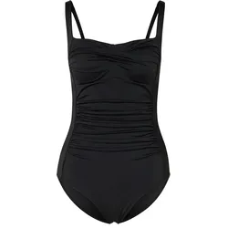 Tchibo - Figurformender Badeanzug - Damen - Gr. 38 - schwarz