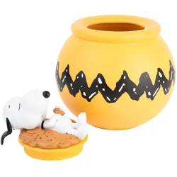 Snoopy Keksdose, Vorratsbehälter, Gelb