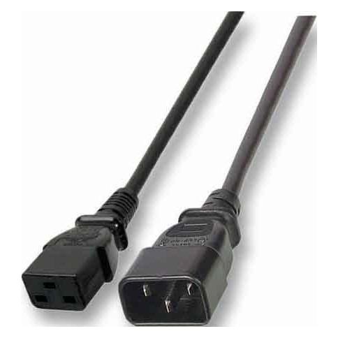 EFB Elektronik EFB Kaltgeräteverl. C20 180°-C19 180°,sw,2.5m,3x1.50mm (EK519.2,5) (2.50 m) (EK519.2)