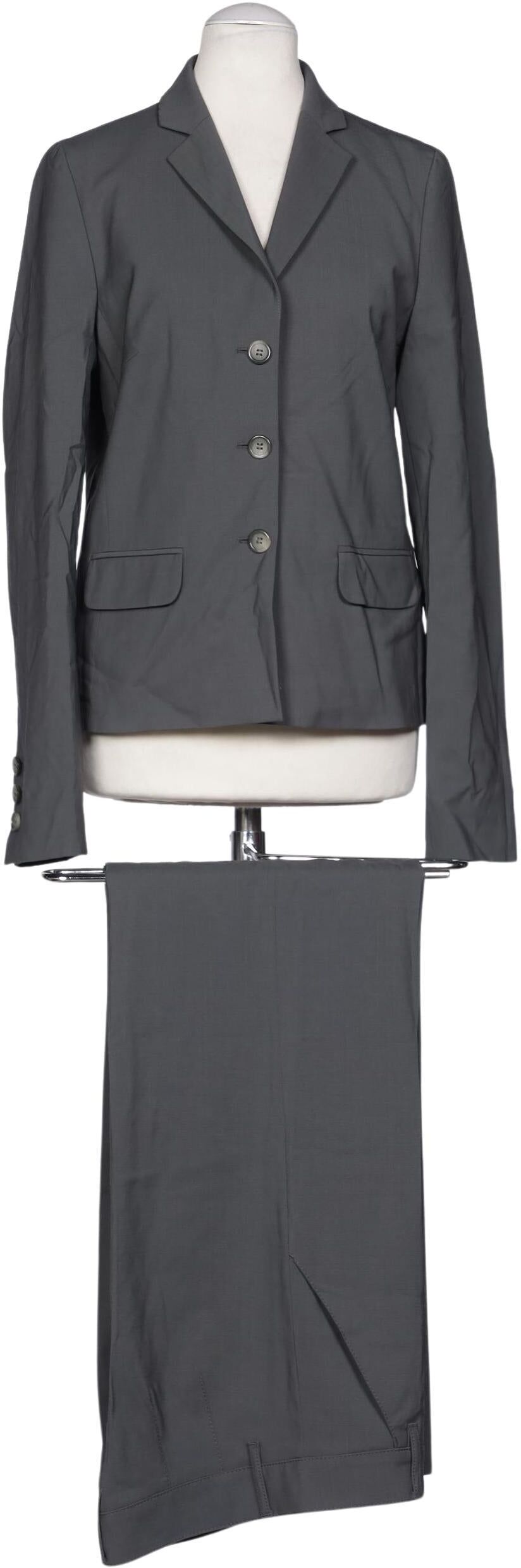 Hugo by Hugo Boss Damen Anzug oder Kombination, Grau, Gr. EU 36, Schurwolle / Elasthan - Second Hand