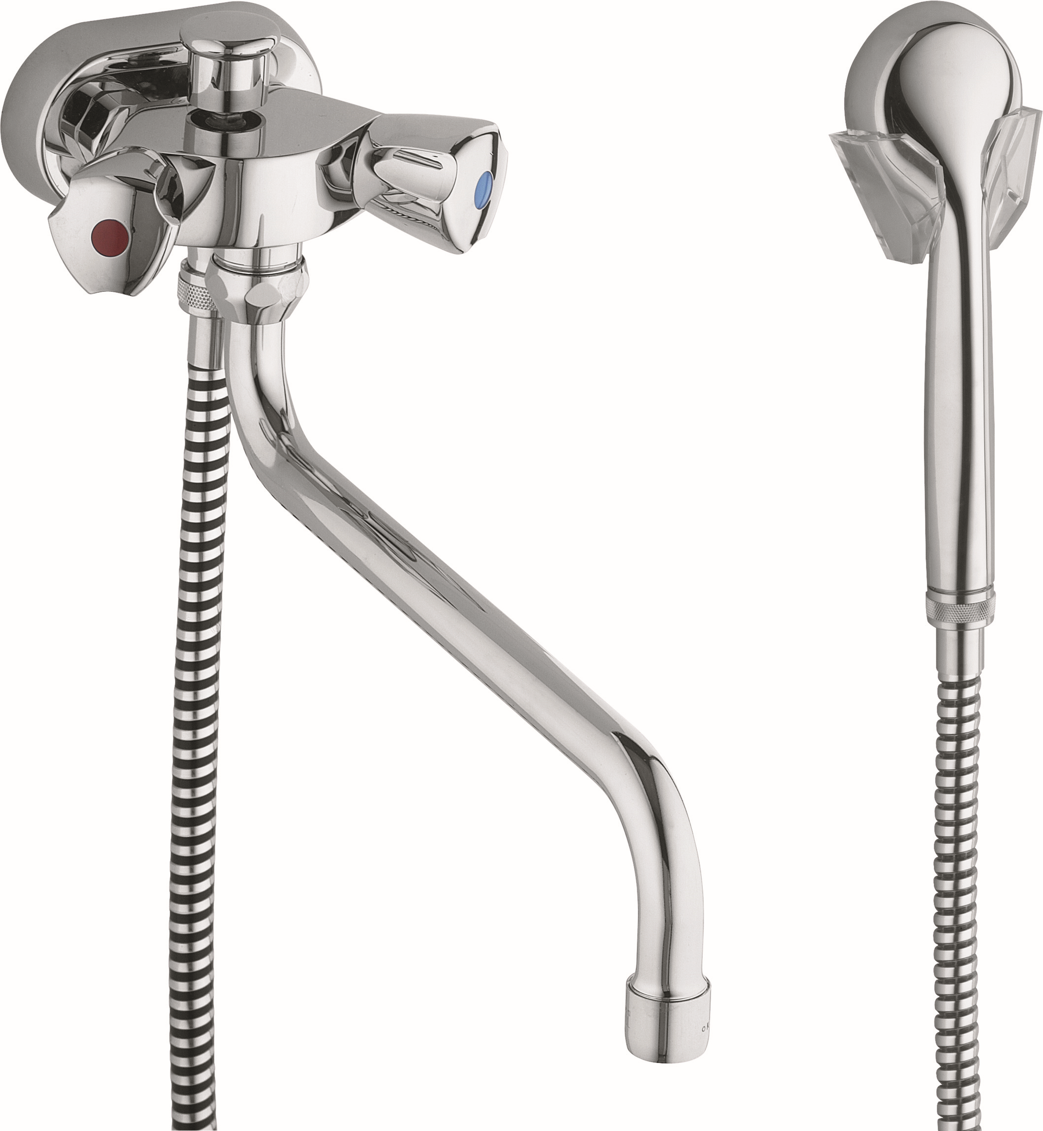 Kludi Spezial Kludi 254130515 chrome, plastique Poignée Terralux