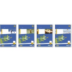 Heft LIN6 A5 16 Blatt 80g/qm blanko
