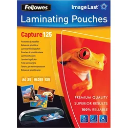 Fellowes Laminierfolien A4 125mic VE=10x25 Stück glänzend