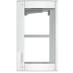 Bticino - RAHMEN+M-TRÄGER 2M ALLWHITE