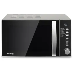 H.Koenig VIO2 Mikrowelle VIO2-20L-Drehteller 24,5cm-Multifunktion 6 Heizstufen und Abtaufunktion-Timer bis zu 30 min-leistungsstark 700W