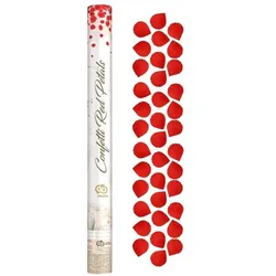 Rosenblätter Konfettikanone Party Shooter Hochzeit rosa weiß rot Konfetti Kanone Geburtstag Deko Set