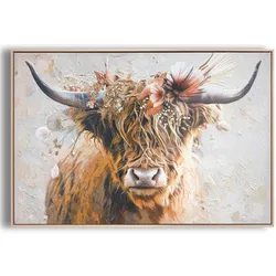 Bild FLORAL HIGHLANDER (BHT 118x78x3,80 cm) - bunt - BHT 118x78x3,80 cm