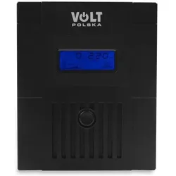 Volt Polska MICRO UPS 1200 2x7Ah (1200 VA, 720 W, Line-Interaktiv USV), USV