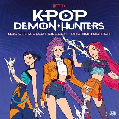 KPop Demon Hunters – Das offizielle Malbuch – Premium-Edition, Taschenbuch von , CBJ