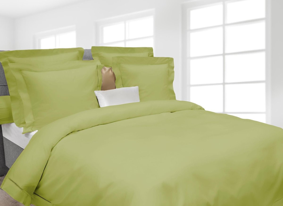 Heckettlane HNL Feline Dekbedovertrek Tweepersoons Green Oasis 200 x 220 cm