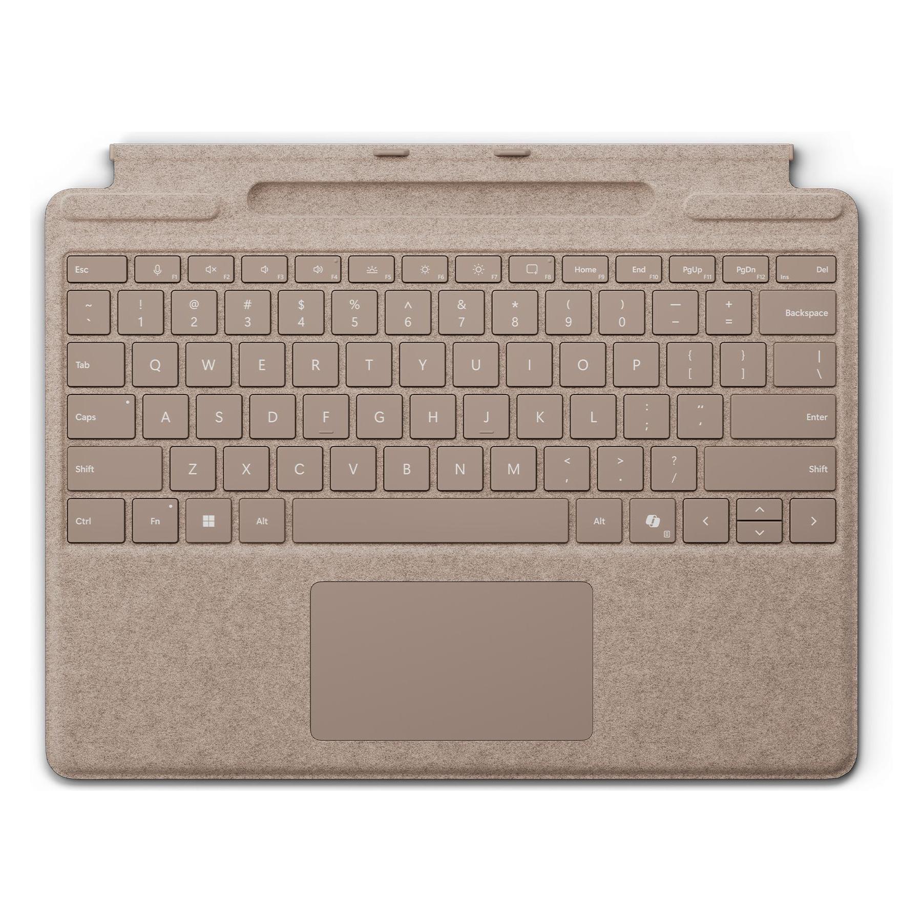 Microsoft Surface Pro Keyboard mit Stiftaufbewahrung (DE, Docking) (8XA-00149)