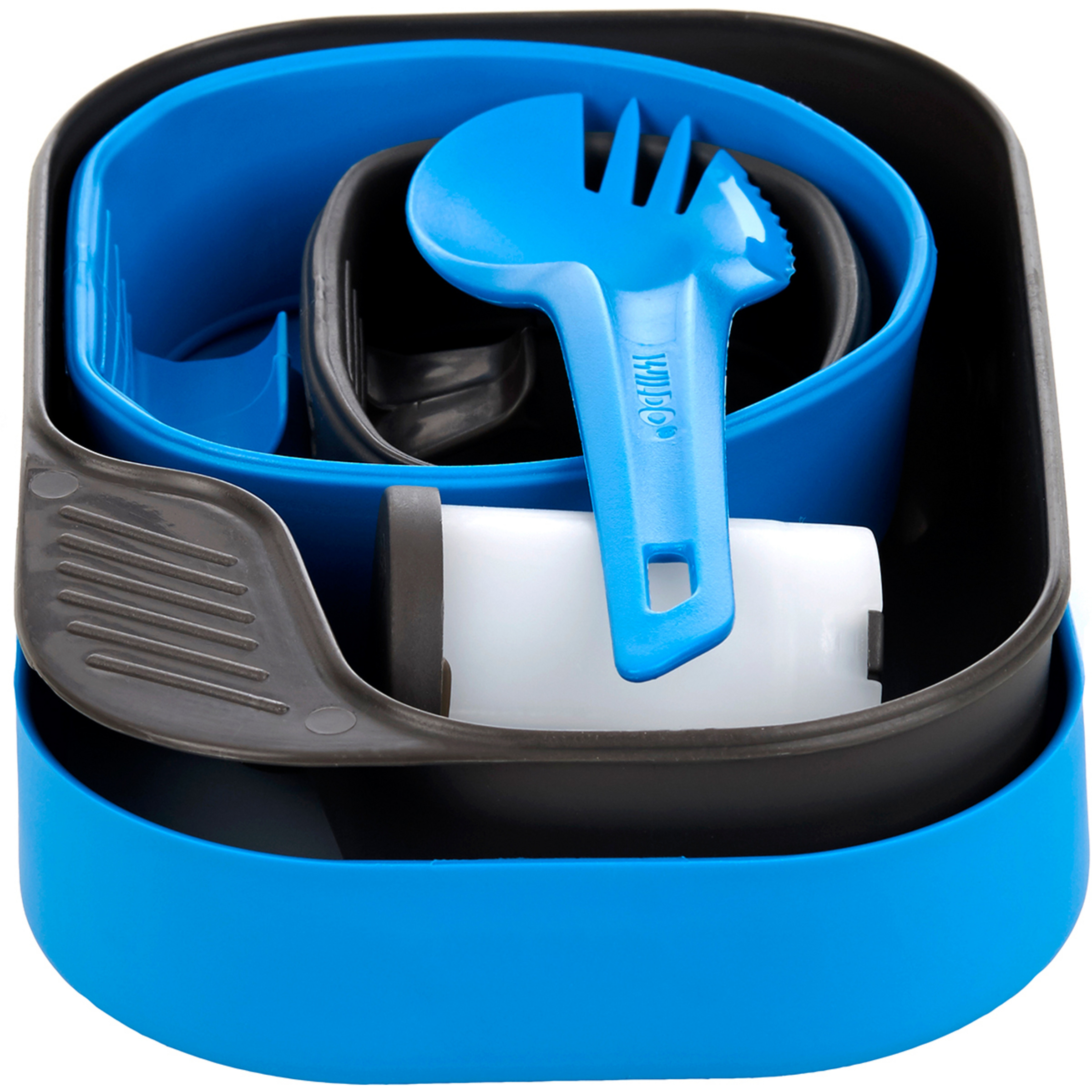 Wildo Camp-A-Box Complete Essgeschirr Campinggeschirr blau
