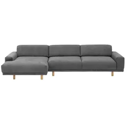 Max Winzer Ecksofa  Penelope ¦ grau ¦ Maße (cm): B: 283 H: 68