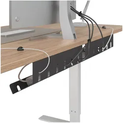 vidaXL, Kabelschutz + Kabelführung, Kabelmanagement Ablage (Kabelkanal, 44 cm)