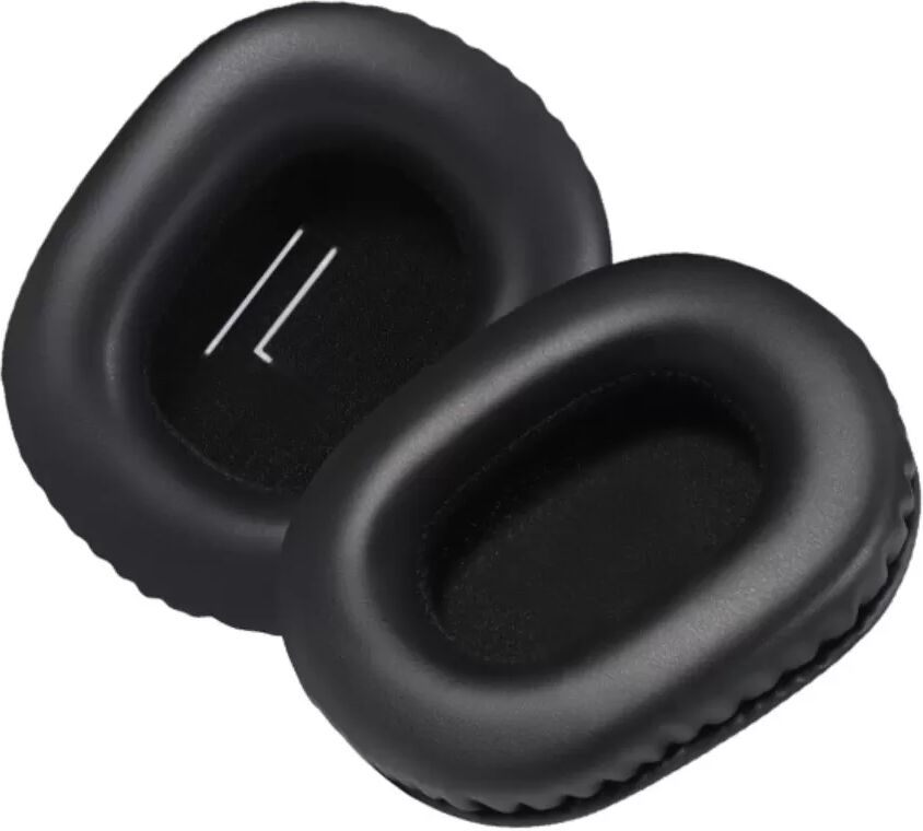 INF Replacement Protein Leather Ear Pads kompatibel mit Logitech G PRO X 2 Over-Ear Headset Cushions (2 pcs) Schwarz