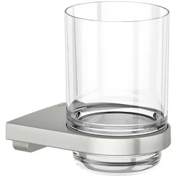 Keuco Glashalter Collection Moll 12750, m. Echtkristall-Glas, Edelstahl-finish, 12750069000 12750069000