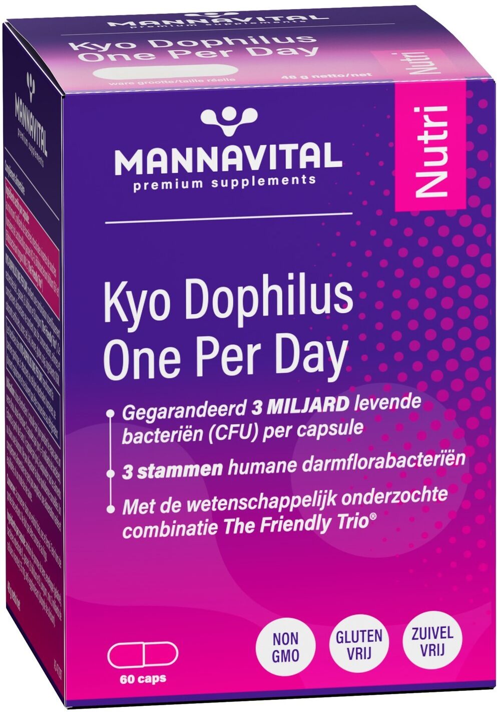 Mannavital Kyodophilus 60 Gélules