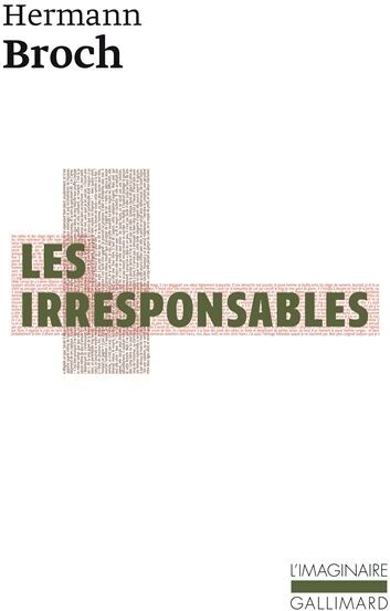Hermann Broch - Les irresponsables - Preis vom 09.10.2026 07:28:09 h