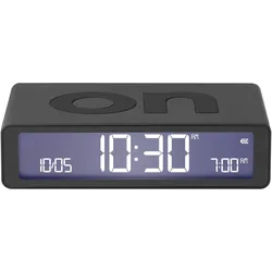 Lexon LR157G3 Digital-Wecker Flip Classic Dunkelgrau