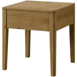 Nachtkommode HASENA STYLY (BHT 43x48x43 cm) - braun - BHT 43x48x43 cm