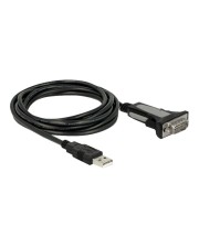 Delock Adapter USB Typ-A zu 1xSeriell RS-232 DB9 3m ser. (65962)
