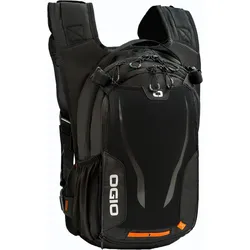 Ogio Safari D3O, Trinkrucksack - Schwarz/Orange - 8 L / 2 L