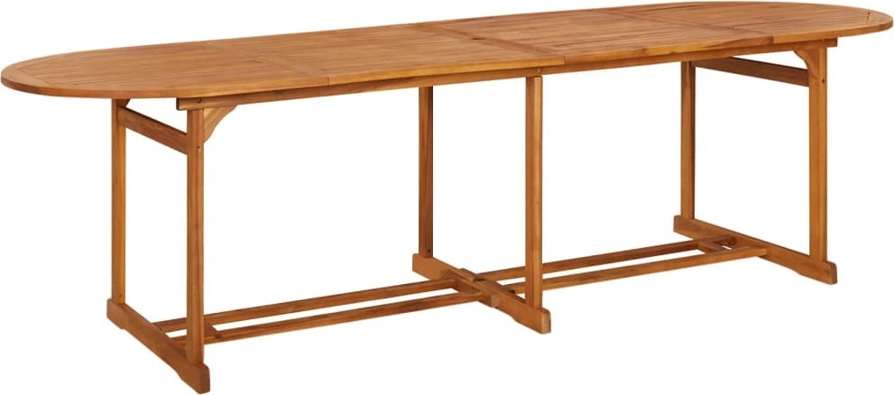 Maison Exclusive - Garten-Esstisch 280x90x75 cm Massivholz Akazie