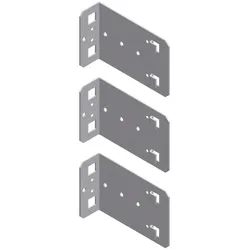 Schneider Electric NSYRCDFIX PanelSeT SF-Halterung für Kabelkanäle an 19, -Rahmen, Stahl, verzinkt, 150mm