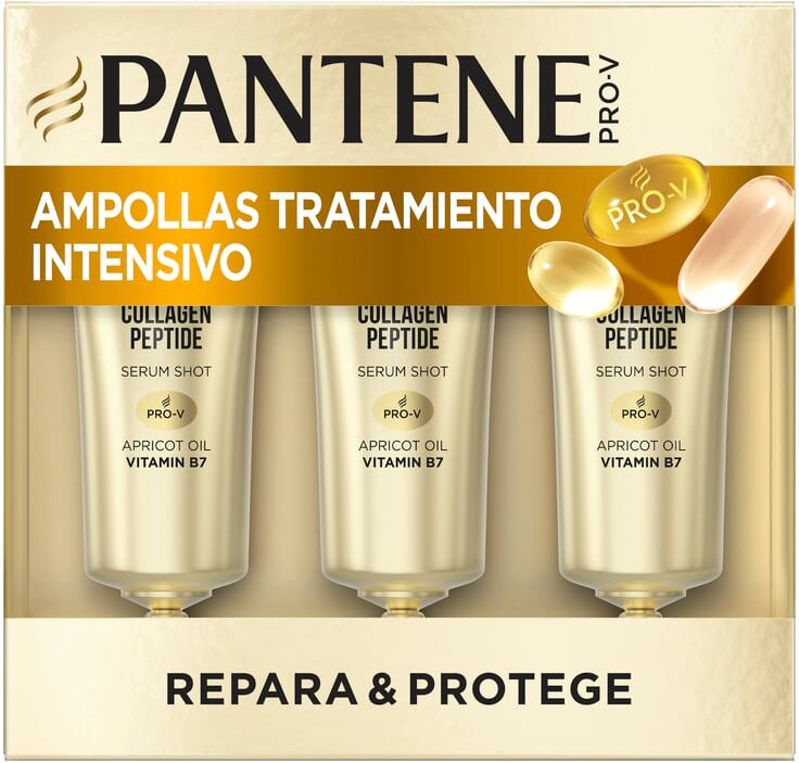 Pantene Repara Protege Ampolas Tratamento Intensivo 3 Uds 15 ml
