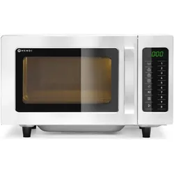 Hendi Mikrowelle programmierbar, Mikrowelle, Silber