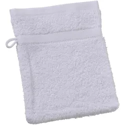 Myrtle Beach Waschhandschuh MB435 white one size