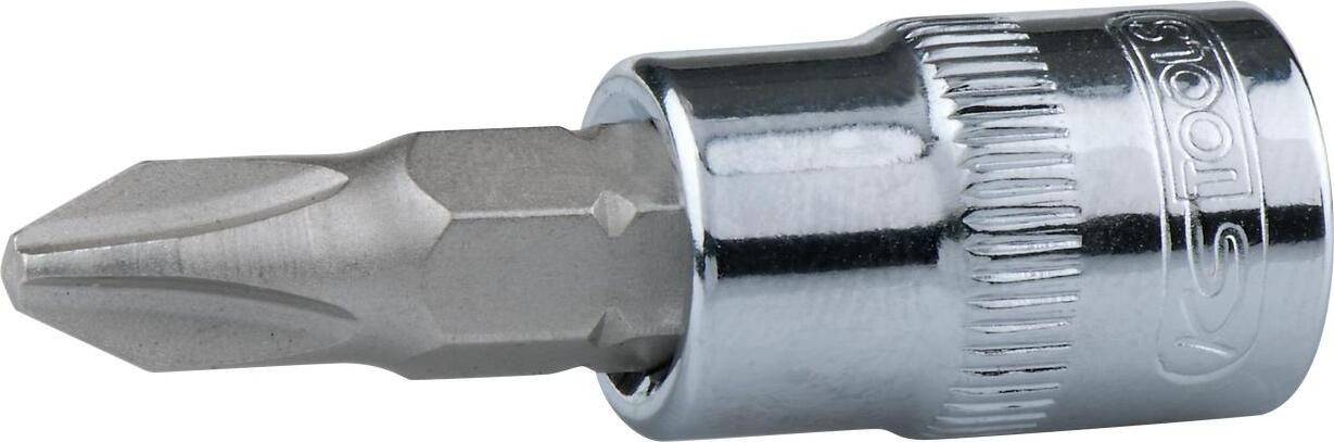 KS Tools Bitsocket PH4 1/2 inch Chromeplus