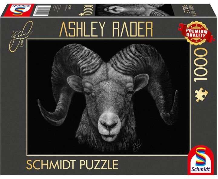 Puzzle 1000 pcs Dominant - le Bélier : sous le signe du feu Schmidt