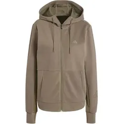 ADIDAS Damen Kapuzensweat Training, Größe S in Braun Braun