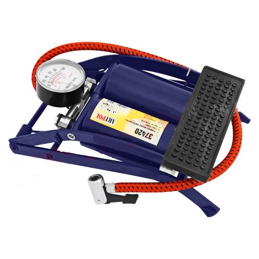 Artpol Zweikolben-Fusspumpe Mit Manometer 37420 (37420)