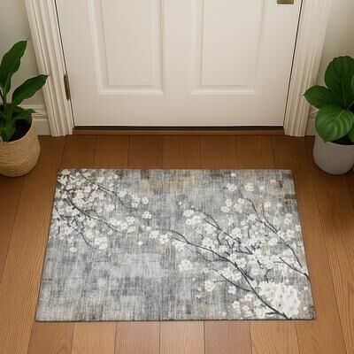 Addison Rugs Premium Washable Super Soft Cherry Blossoms Mayfield Rug