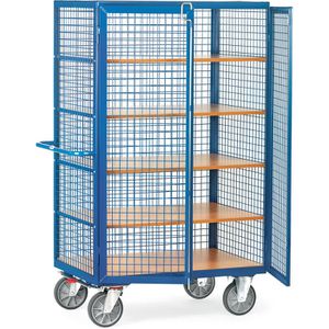 Fetra Etagenwagen Kastenwagen, 4392, 5 Etagen, 1000 x 680 mm, Tragkraft 750kg