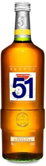 Pernod Ricard Pastis 51 1 Liter - 1 Liter