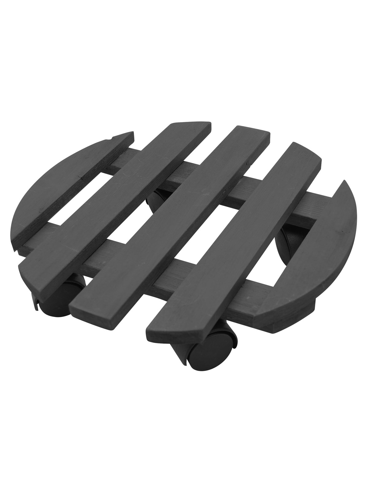 Green>it Trolley - black wood