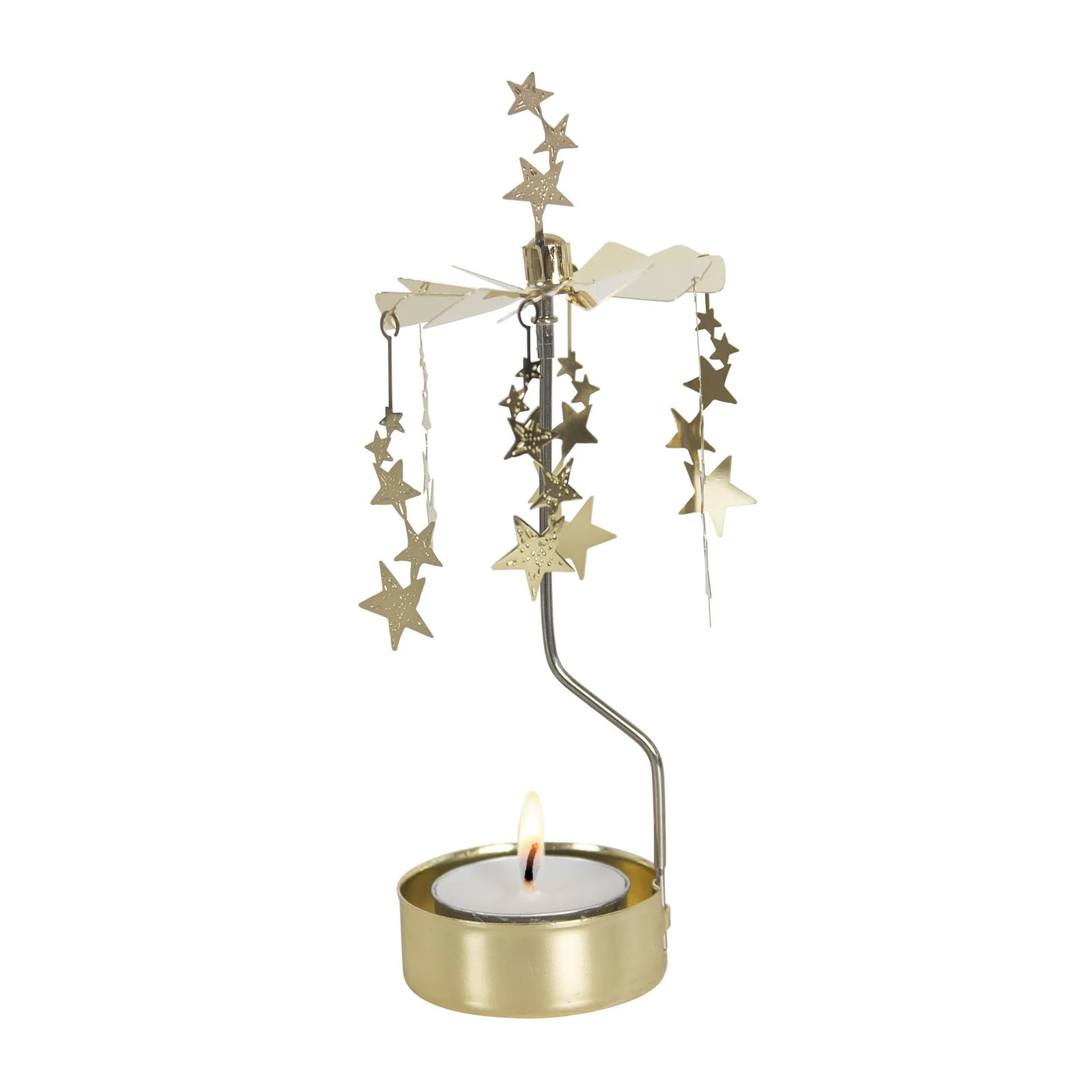 Pluto Design Nachthemel waxinelichtjeshouder Goud