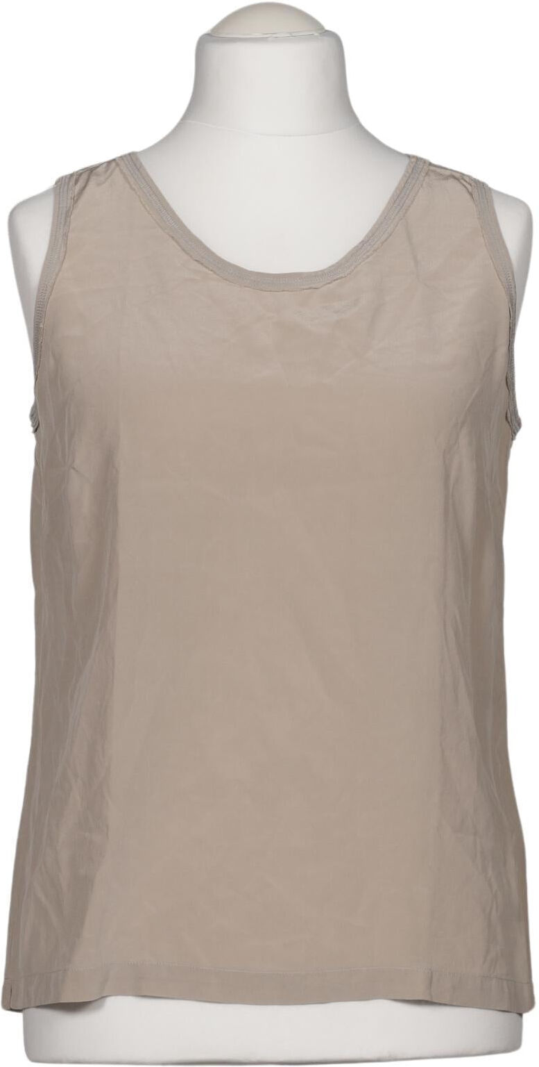 Hemisphere Damen Bluse, Beige, Gr. XL, Seide - Second Hand