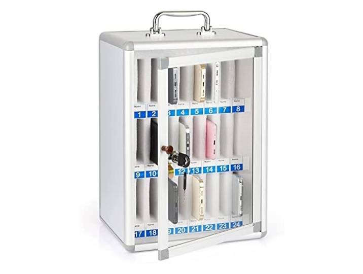 CHDdfhRH 24/36/48/60 Slots Handy Schrank Unternehmen Konferenz(24)