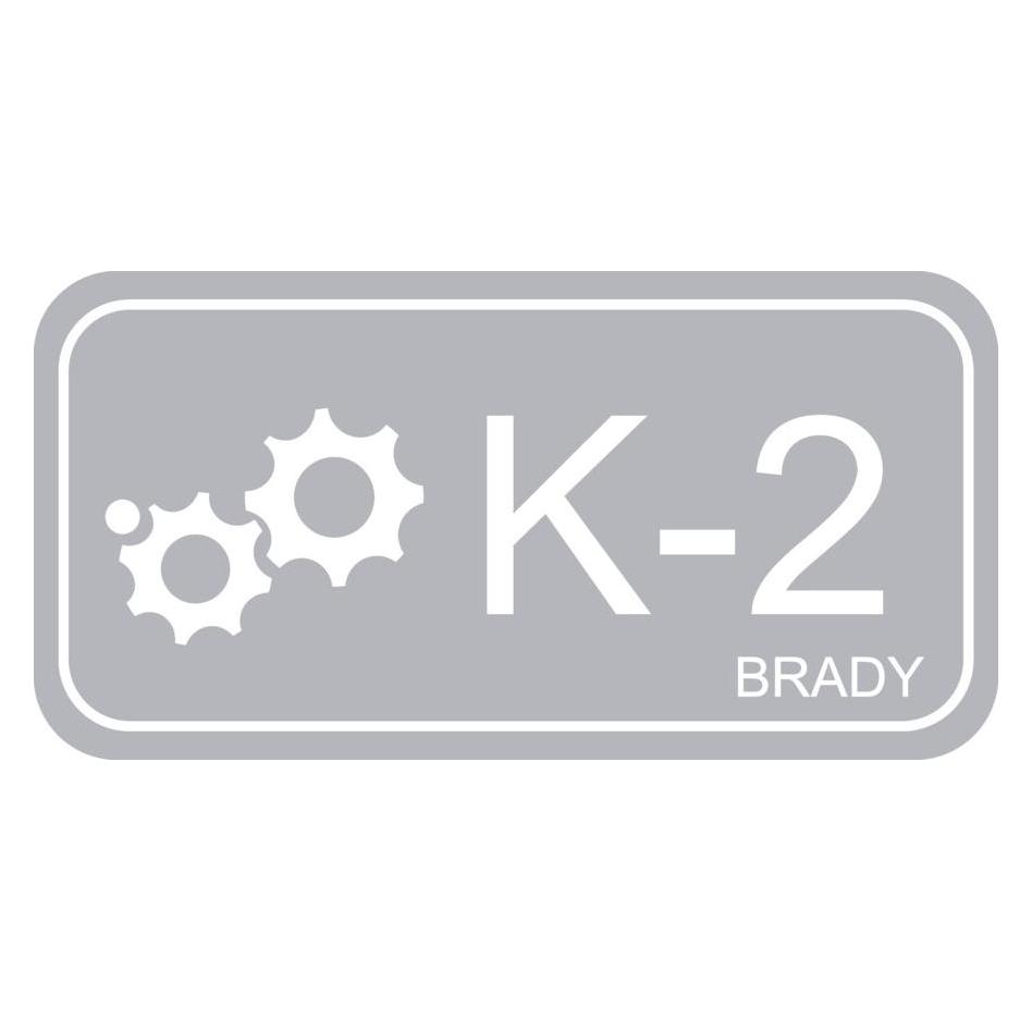 Brady B-7527, Polypropylen Schild, Energy Source Tag - Kinetic, 75 x 38mm, Grau auf Weiss, Beschrif (ENERGY TAG-K-2-75X38MM-PP/25)