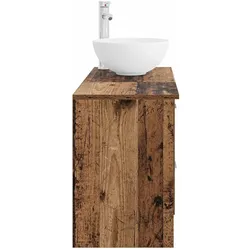 vidaXL, Badmöbelset, Badezimmermöbel-Set