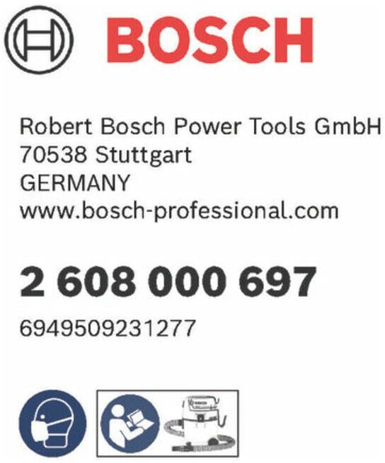 Bosch Entsorgungssack, 20l, GAS 12-25 PL (2608000697)