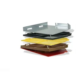 Bepo DistaClip Set 4 Distanzplatten 2 4 6 10 mm Montagefräse FFS151SE 151E