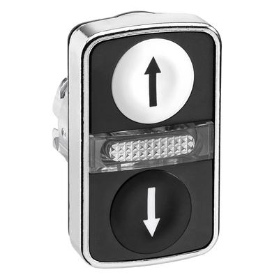 Schneider Electric Leucht-Doppeldrucktaster ZB4BW7A1724