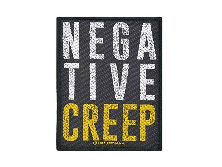 Nirvana Negative Creep Patch/Label