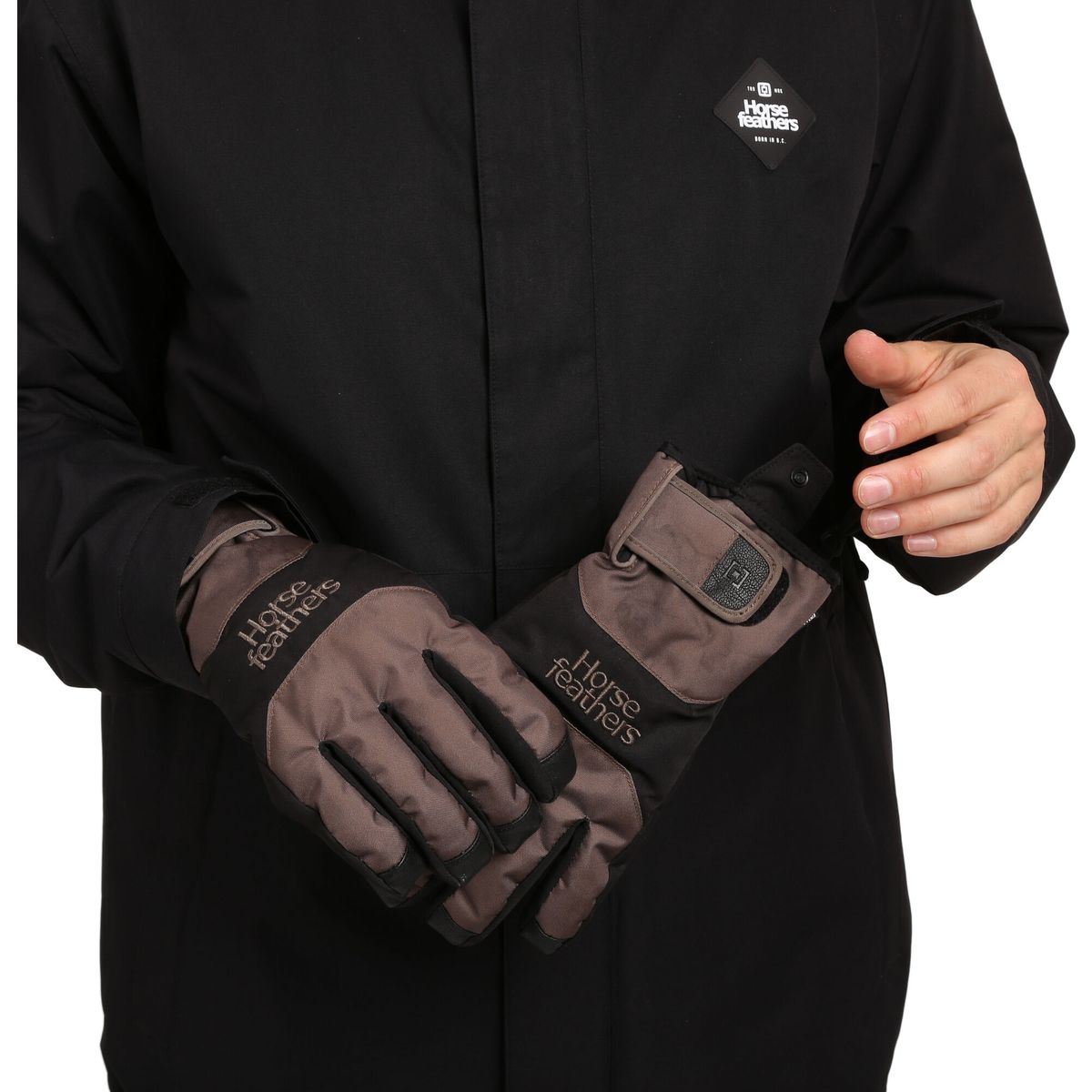 Horsefeathers Snyder Gloves tarmac XS AM238F-tarmac-XS